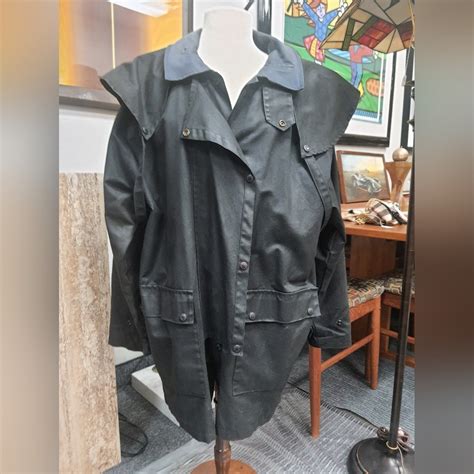 authentic australian outback duster coat wax cotton gem