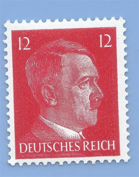 Germany 1941 1943 Bandm Adolf Hitler Swastika Eagle Stamp Lot Ww2 Era