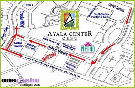 Ayala Cebu Map