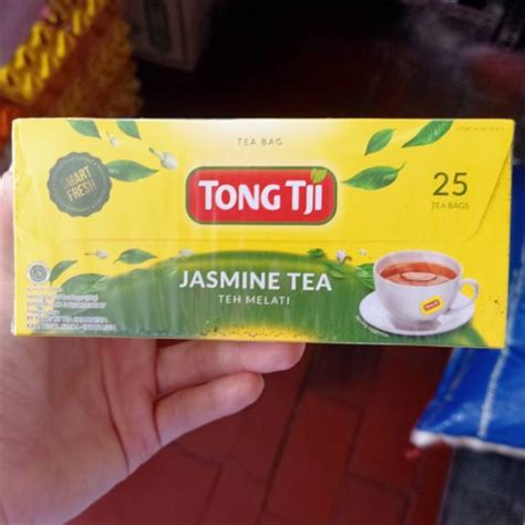 Jual Teh Tong Tji Jasmine Tea Pouch Tongji Teh Celup Shopee Indonesia