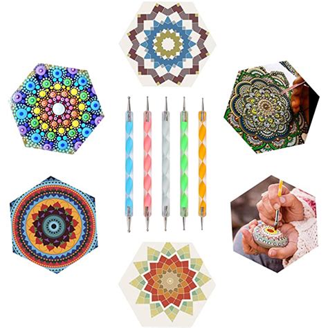 Multi Pieces Mandala Dotting Tools For Painting Rocks Acrylic Rods