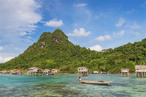 Stilt Houses Of The Bajau Laut Sea Gypsies Our Beautiful Wall Art And