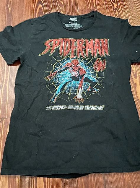 Spider Man My Spidey Sense Is Tingling Marvel Unisex T Shirt Sz M Etsy