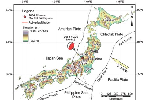 Fault Lines Japan Map Emilie Nicolette