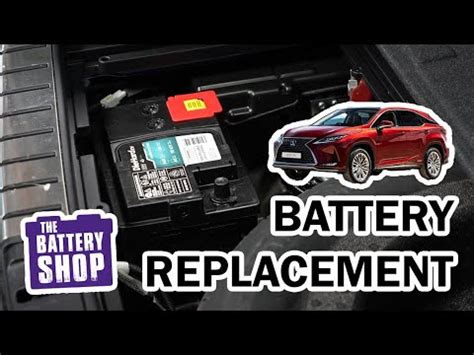 Lexus Rx H New Volt Battery Install Youtube