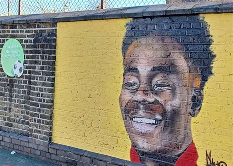 Ealing School Honours Former Student Bukayo Saka With Playground Mural