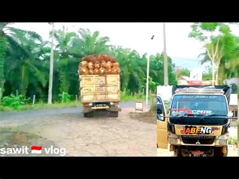 Tons Proses Muat Timbang Buah Kelapa Sawit Di Loading Ram Youtube