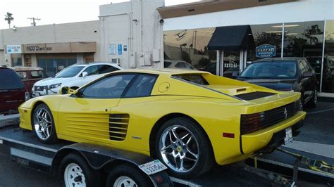 Car Brand Auctioned Ferrari Testarossa 2 Door Low Miles Excellent