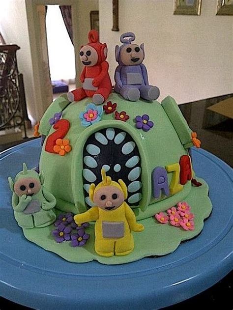 Teletubbies Dome Cake Decorated Cake By Thia Caradonna Cakesdecor