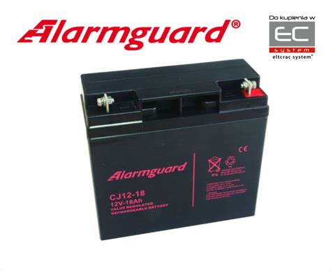 Cj12 18 Akumulator 18ah 12v Alarmguard Sklep Ec System