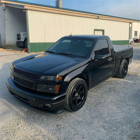 Black Chevy Colorado Truck