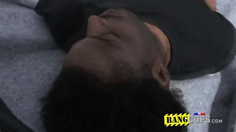 Hardcore Sex With Big Black Cock Criminal And These Two Horny MILFs