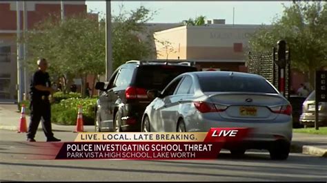 Possible threat increases police presence at Park Vista High School