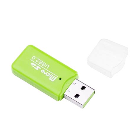 JANGSLNG Mini Portable USB 2.0 TF Micro SD Memory Card Reader for PC ...