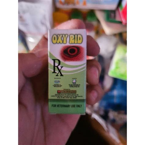 Oxy Rid Eye Drop 5ml Shopee Philippines