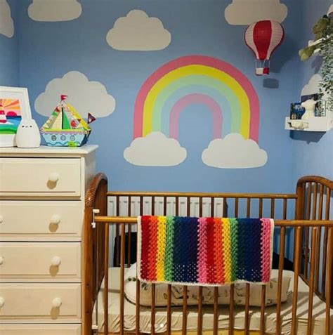 41 Stunning Rainbow Nursery Ideas for Baby Boys & Girls