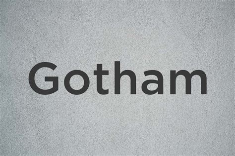 FREE Gotham Font To Use In Your Creative and Corporate Projects | HipFonts