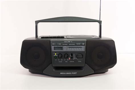 Sony Cfd V15 Cd Player Radio Cassette Corder Portable Boombox