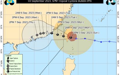 Typhoon Hanna to leave PAR late Sunday or early Monday – Sandigan News