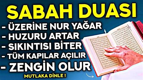 Kim Bu Duayı SABAH VAKTİ Dinlerse EVİNİN HUZURU ARTAR ZENGİN OLUR