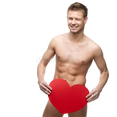 Funny Naked Man Stock Photo Image Of Attractive Male