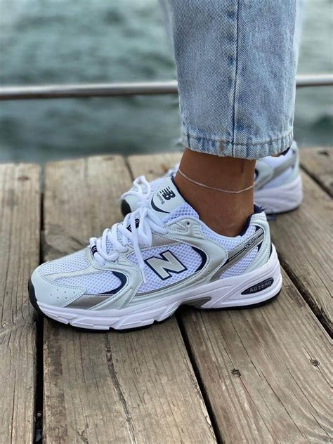 Белые кроссовки New Balance 530 White (Белые кроссовки Нью Баланс 530 ...