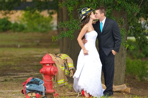 Firefighter Wedding Firefighter