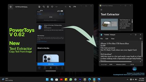 Microsoft Powertoys Text Extractor Youtube