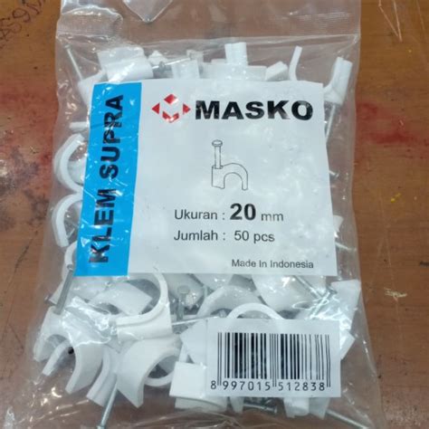 Jual Klem Kabel Masko 20 Mm Paku Beton Asli Jakarta Pusat Chua