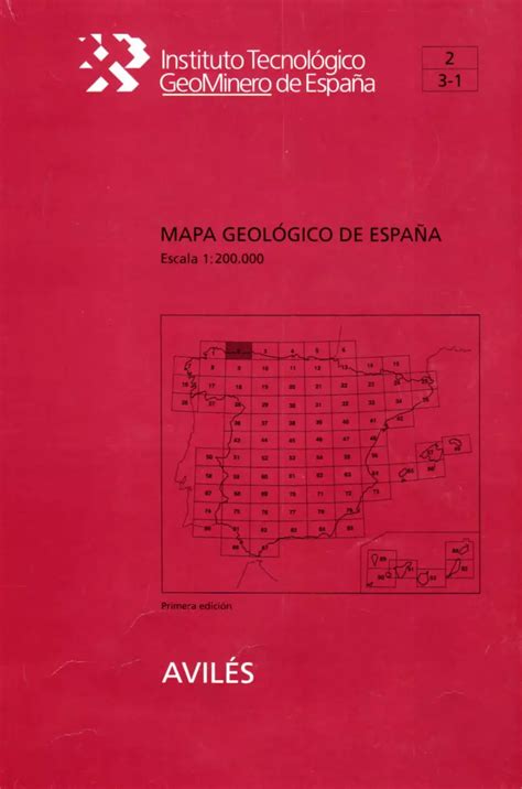 PDF Memoria y cartografía del Mapa Geológico de España E 1 200000