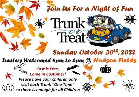 Trunk Or Treat Events Near Me Schedule Ariel Brittni