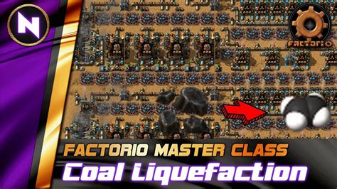 Easy Oil With Coal Liquefaction Factorio Tutorial Guide How To