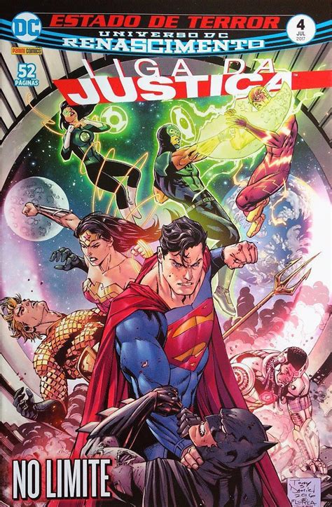 Liga da Justiça Panini 3ª Série Universo DC Renascimento 4