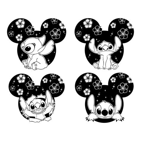 Stitch Ears Svg Stitch Svg Lilo And Stitch Svgmouse Head Sv Inspire