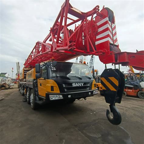 Mini Mobile Truck Crane Used Sany Truck Crane Stc Ton Hydraulic