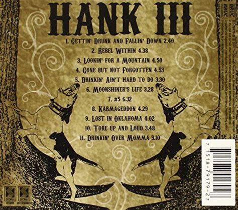 Rebel Within Hank Iii Ebay