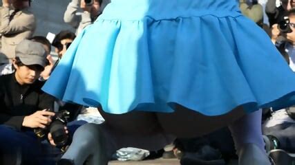 Sexy Jap Teen Girl Candid Ass Cosplay