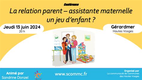 Conférence faire de la relation parents assistante maternelle un jeu