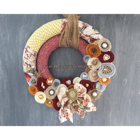 How To Make A Fabric Wreath