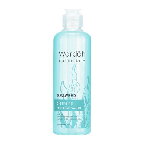 Nature Daily Seaweed Cleansing Micellar Water Wardah Indonesia