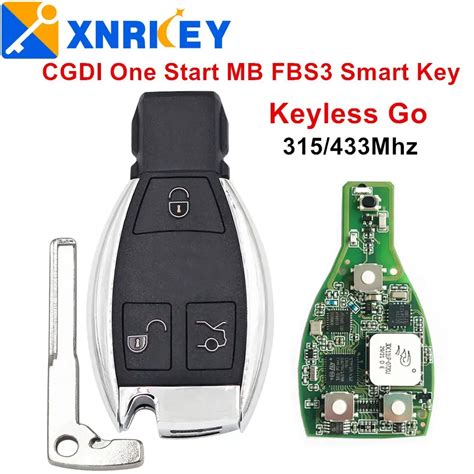 Xrnkey Llave Remota Inteligente Para Mercedes Benz W W W W