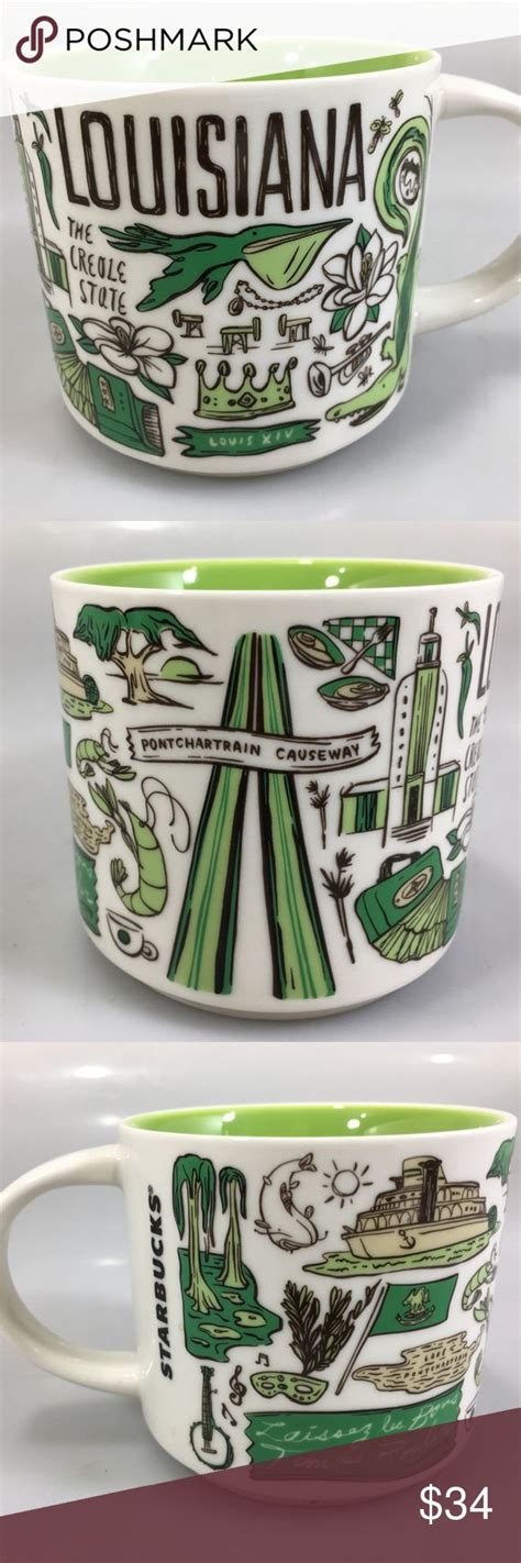 Starbucks Mug Louisiana Been There Coffee Mug Starbucks Mugs Mugs