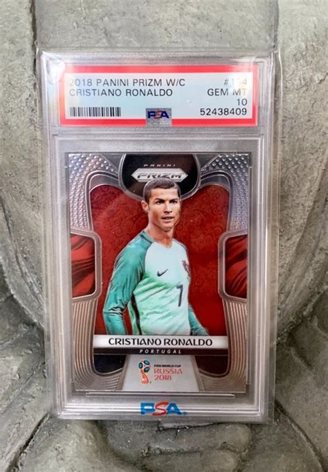 2018 Panini Prizm World Cup Cristiano Ronaldo 154 Psa Catawiki