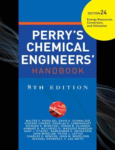 Perrys Chemical Engineers Handbook Eighth Edition Chemical