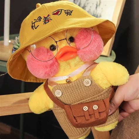 Kawaii Cute Lalafanfan Duck 12 Inchyellow Duck Doll Etsy