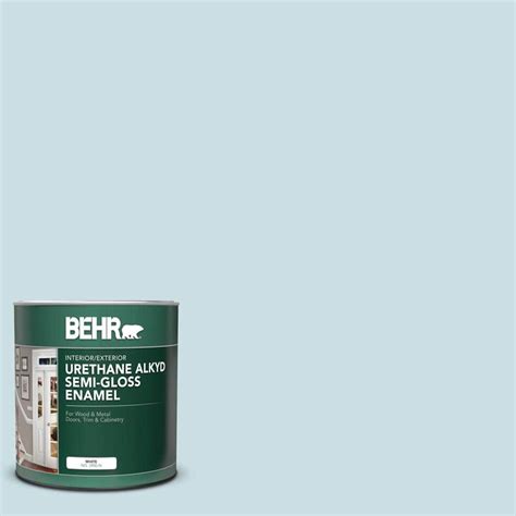 Behr Qt S Beach Foam Semi Gloss Enamel Urethane Alkyd Interior