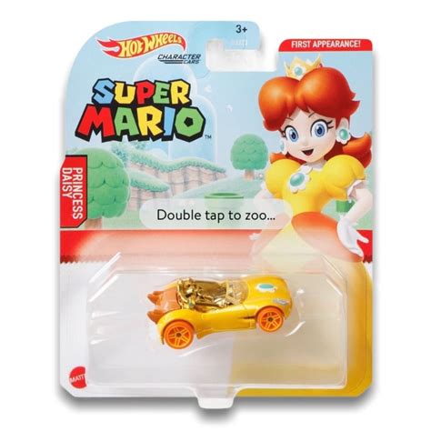 Hot Wheels Super Mario Character Cars Princess Daisy Ct Frys Food Stores