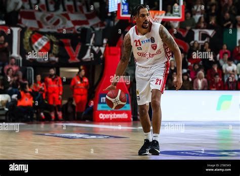 Olivier Hanlan Of Pallacanestro Varese Openjobmetis Seen In Action