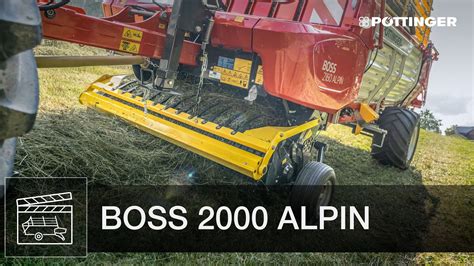 Der Neue Ladewagen Boss Alpin Teaser P Ttinger Youtube