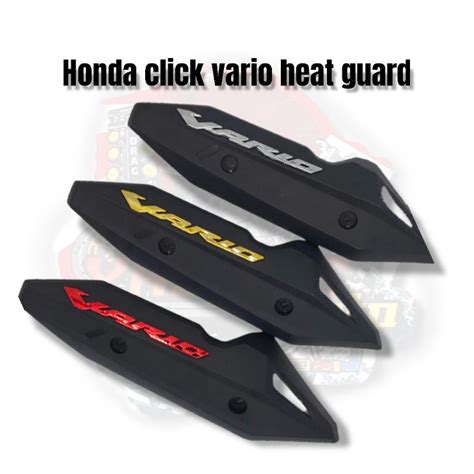 Honda Click V V Vario Heatguard Muffler Cover Shopee Philippines